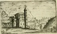 Picture 15 of 88 from La geometrie; ou, Mesure des lignes droittes esloignees par le quarrè geometrique (1643), leaf 33