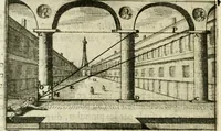 Picture 34 of 88 from La geometrie; ou, Mesure des lignes droittes esloignees par le quarrè geometrique (1643), leaf 83