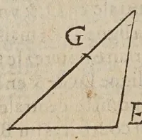 An illustration from La geometrie, redvite en vne facile et briefve practique, par deux excellens instrumens, dont l'vn est le pantometre ov compas de proportion (1626)