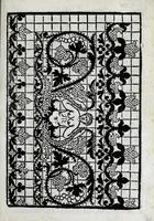 Picture 7 of 14 from La gloria e l'honore de ponti tagliati, e ponti in aere, & ponti in stiora a fogliami : opera noua, et con somma diligentia posta in luce (1563), leaf 21