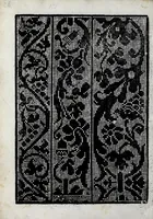 An illustration from La gloria e l'honore de ponti tagliati, e ponti in aere, & ponti in stiora a fogliami : opera noua, et con somma diligentia posta in luce (1563)