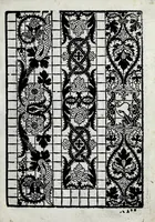 An illustration from La gloria e l'honore de ponti tagliati, e ponti in aere, & ponti in stiora a fogliami : opera noua, et con somma diligentia posta in luce (1563)