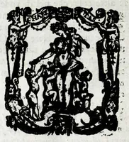 An illustration from Lago, fortezza, e rocca di Garda e Gardesana : con la genealogia de gli antichi signori di Garda, hora detti Carlotti : nobili di Verona, marchesi di Riperbella nella Toscana, baroni di Cesterol, e di Villanoua, e signori di Masuquies, Cailà, e S. Giouanni, nella lingua d'Occa (1679)