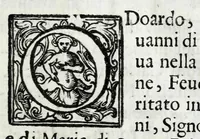 An illustration from Lago, fortezza, e rocca di Garda e Gardesana : con la genealogia de gli antichi signori di Garda, hora detti Carlotti : nobili di Verona, marchesi di Riperbella nella Toscana, baroni di Cesterol, e di Villanoua, e signori di Masuquies, Cailà, e S. Giouanni, nella lingua d'Occa (1679)