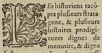 An illustration from La grande crvavte et tyrannie. Exercee en la ville d'Arras, ce 28. iour de May, 1618. Par vn ieune gentil-homme, & vne damoiselle, frere & sœur, lesquels on commis inseste. Ensemble ce qui s'est passé durant leur impudiques amours. (1618)