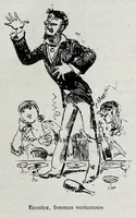 An illustration from La grande mascarade parisienne (1881)