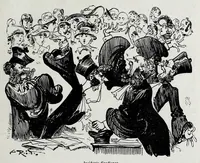 An illustration from La grande mascarade parisienne (1881)