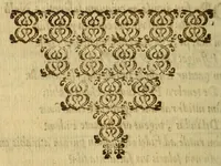 Picture 6 of 6 from La gran fee del centurion español: : Sermon moral que en la Capilla del Santo Oficio de la Inquisicion desta ciudad de los Reyes Lima, el primer iueues de Quaresma predico el Doct. D. Nicolas Antonio Diez de San Miguel, y Solier, doctor en sagrada theologia por esta Real Vniversidad, racionero entero desta S. Iglesia Metropolitana, examinador synodal deste arȯbispado, y calificador del Santo Oficio, en 4. de febrero de 1693: (1695), leaf 56