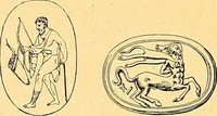 An illustration from La gravure en pierres fines : camées et intailles (1894)