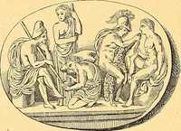 An illustration from La gravure en pierres fines : camées et intailles (1894)