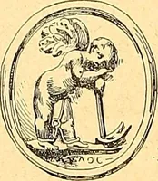 An illustration from La gravure en pierres fines : camées et intailles (1894)