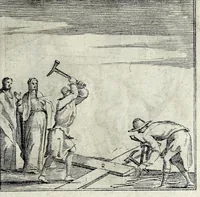 Picture 26 of 39 from L'agreable entretien des ames : sur 168 tableaux souscris de prieres, pour mediter les sts. misteres et pour regler nos vies et mœurs sur celles de n[ot]re sauueur Iesus Christ et de Ste. Marie sa mere, en disant le chapelet du rozaire (1648), leaf 103