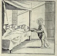 Picture 36 of 39 from L'agreable entretien des ames : sur 168 tableaux souscris de prieres, pour mediter les sts. misteres et pour regler nos vies et mœurs sur celles de n[ot]re sauueur Iesus Christ et de Ste. Marie sa mere, en disant le chapelet du rozaire (1648), leaf 162