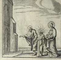 Picture 14 of 39 from L'agreable entretien des ames : sur 168 tableaux souscris de prieres, pour mediter les sts. misteres et pour regler nos vies et mœurs sur celles de n[ot]re sauueur Iesus Christ et de Ste. Marie sa mere, en disant le chapelet du rozaire (1648), leaf 60