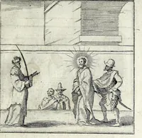 Picture 22 of 39 from L'agreable entretien des ames : sur 168 tableaux souscris de prieres, pour mediter les sts. misteres et pour regler nos vies et mœurs sur celles de n[ot]re sauueur Iesus Christ et de Ste. Marie sa mere, en disant le chapelet du rozaire (1648), leaf 89