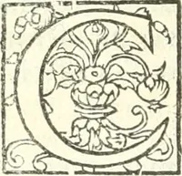 An illustration from L'agriculture et maison rustique; en laquelle est contenu tout ce qui peut estre requis, pour bastir maison champestre, nourrir & medeciner bestiail & volaille de toutes fortes, dresser iardins ... entretenir les prez, viuiers & estangs ... Plus vn bref recueil de la chasse & de la fauconnerie (1564)