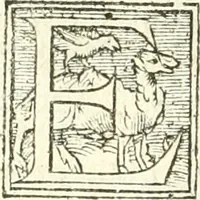 An illustration from L'agriculture et maison rustique; en laquelle est contenu tout ce qui peut estre requis, pour bastir maison champestre, nourrir & medeciner bestiail & volaille de toutes fortes, dresser iardins ... entretenir les prez, viuiers & estangs ... Plus vn bref recueil de la chasse & de la fauconnerie (1564)