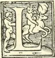 An illustration from L'agriculture et maison rustique; en laquelle est contenu tout ce qui peut estre requis, pour bastir maison champestre, nourrir & medeciner bestiail & volaille de toutes fortes, dresser iardins ... entretenir les prez, viuiers & estangs ... Plus vn bref recueil de la chasse & de la fauconnerie (1564)