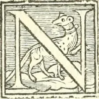 An illustration from L'agriculture et maison rustique; en laquelle est contenu tout ce qui peut estre requis, pour bastir maison champestre, nourrir & medeciner bestiail & volaille de toutes fortes, dresser iardins ... entretenir les prez, viuiers & estangs ... Plus vn bref recueil de la chasse & de la fauconnerie (1564)