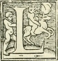 An illustration from L'agriculture et maison rustique; en laquelle est contenu tout ce qui peut estre requis, pour bastir maison champestre, nourrir & medeciner bestiail & volaille de toutes fortes, dresser iardins ... entretenir les prez, viuiers & estangs ... Plus vn bref recueil de la chasse & de la fauconnerie (1564)