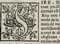 An illustration from La harangue de par la noblesse de toute la France, au roy tres-chrestien Charles neusiesme, tenant ses grans estatz en sa ville d'Orleans, le premier iour de ianuier, mil cinq cens soixante ... (1561)