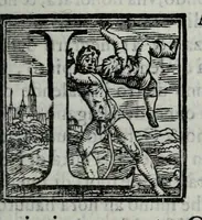 An illustration from La historia della città di Parma, et la descrittione del fivme Parma (1591)