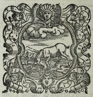 An illustration from La historia della città di Parma, et la descrittione del fivme Parma (1591)