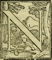 An illustration from La historia d'Italia ...: nuouamente rescontrata con tutti gli altri historici & auttori, che dell'istesse cose habbiano scritto: & ornata in margine con l'annotationi de' riscontri fatti da Thomaso Porcacchi da Castiglione Arretino. Con un Guidicio fatto dal medesimo, per discoprir tutte le bellezze di questa Historia: & una Raccolta di tutte le sententie sparse per l'opera: et con due tauole: una de gli auttori citati in margine; & l'altra delle cose notabili (1574)