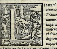 An illustration from La historia d'Italia (1563)