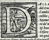 An illustration from La historia d'Italia (1563)