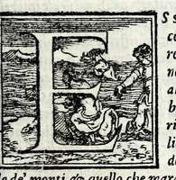 An illustration from La historia d'Italia (1563)