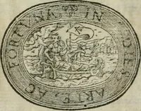 An illustration from La historia general delas Indias con todos los descubrimientos : y cosas notables que han acaescido enellas, dende que se ganaron hasta agora (1554)