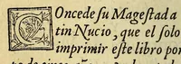 Picture 1 of 11 from La historia general de las Indias, y todo lo acaescido enellas dende que se ganaron hasta agora. ; y La conquista de Mexico, y dela Nueua España (1554), leaf 8