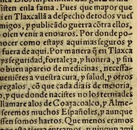 An illustration from La historia general de las Indias, y todo lo acaescido enellas dende que se ganaron hasta agora. ; y La conquista de Mexico, y dela Nueua España (1554)