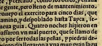 Picture 24 of 34 from La historia general de las Indias, y todo lo acaescido enellas dende que se ganaron hasta agora. ; y La conquista de Mexico, y dela Nueua España (1554), leaf 513