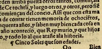 An illustration from La historia general de las Indias, y todo lo acaescido enellas dende que se ganaron hasta agora. ; y La conquista de Mexico, y dela Nueua España (1554)