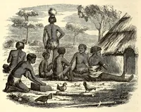 An illustration from The lake regions of Central Africa : a picture of exploration (1860)