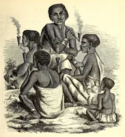 An illustration from The lake regions of Central Africa : a picture of exploration (1860)