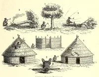 An illustration from The lake regions of Central Africa : a picture of exploration (1860)