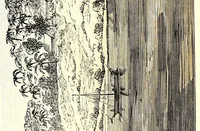 An illustration from The lake regions of Central Africa : a picture of exploration (1860)