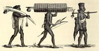 An illustration from The lake regions of Central Africa : a picture of exploration (1860)