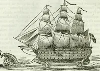 An illustration from La Lanterne magique : journal des choses curieuses et amusantes (1833)