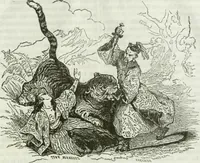 An illustration from La Lanterne magique : journal des choses curieuses et amusantes (1833)