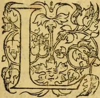 An illustration from La Legende des Flamens : cronique abregee, en laquelle est faict succinct recueil de l'origine des peuples & estatz de Flandres, Arthois, Haynault & Bourgongne, & des guerres par eulx faictes à leurs princes & à leurs voisins : auec plaisante co[m]memoration[n] de plusieurs choses faictes & auenuës en France Angleterre & Alemaigne, depuis sept ou huict cens ans : semblablement y sont traictées les descentes & genealogies des roys de Naples & de Sicille, & des princes & ducz de Milan, & quel droict ont les roys de France aus dictz royaumes & duché (1558)