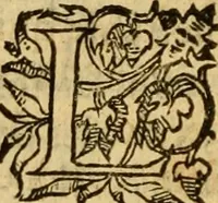 An illustration from La Legende des Flamens : cronique abregee, en laquelle est faict succinct recueil de l'origine des peuples & estatz de Flandres, Arthois, Haynault & Bourgongne, & des guerres par eulx faictes à leurs princes & à leurs voisins : auec plaisante co[m]memoration[n] de plusieurs choses faictes & auenuës en France Angleterre & Alemaigne, depuis sept ou huict cens ans : semblablement y sont traictées les descentes & genealogies des roys de Naples & de Sicille, & des princes & ducz de Milan, & quel droict ont les roys de France aus dictz royaumes & duché (1558)