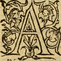 An illustration from La Legende des Flamens : cronique abregee, en laquelle est faict succinct recueil de l'origine des peuples & estatz de Flandres, Arthois, Haynault & Bourgongne, & des guerres par eulx faictes à leurs princes & à leurs voisins : auec plaisante co[m]memoration[n] de plusieurs choses faictes & auenuës en France Angleterre & Alemaigne, depuis sept ou huict cens ans : semblablement y sont traictées les descentes & genealogies des roys de Naples & de Sicille, & des princes & ducz de Milan, & quel droict ont les roys de France aus dictz royaumes & duché (1558)