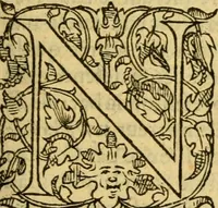An illustration from La Legende des Flamens : cronique abregee, en laquelle est faict succinct recueil de l'origine des peuples & estatz de Flandres, Arthois, Haynault & Bourgongne, & des guerres par eulx faictes à leurs princes & à leurs voisins : auec plaisante co[m]memoration[n] de plusieurs choses faictes & auenuës en France Angleterre & Alemaigne, depuis sept ou huict cens ans : semblablement y sont traictées les descentes & genealogies des roys de Naples & de Sicille, & des princes & ducz de Milan, & quel droict ont les roys de France aus dictz royaumes & duché (1558)