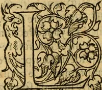 An illustration from La Legende des Flamens : cronique abregee, en laquelle est faict succinct recueil de l'origine des peuples & estatz de Flandres, Arthois, Haynault & Bourgongne, & des guerres par eulx faictes à leurs princes & à leurs voisins : auec plaisante co[m]memoration[n] de plusieurs choses faictes & auenuës en France Angleterre & Alemaigne, depuis sept ou huict cens ans : semblablement y sont traictées les descentes & genealogies des roys de Naples & de Sicille, & des princes & ducz de Milan, & quel droict ont les roys de France aus dictz royaumes & duché (1558)