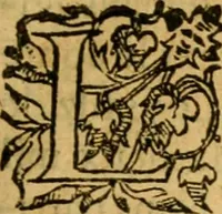 An illustration from La Legende des Flamens : cronique abregee, en laquelle est faict succinct recueil de l'origine des peuples & estatz de Flandres, Arthois, Haynault & Bourgongne, & des guerres par eulx faictes à leurs princes & à leurs voisins : auec plaisante co[m]memoration[n] de plusieurs choses faictes & auenuës en France Angleterre & Alemaigne, depuis sept ou huict cens ans : semblablement y sont traictées les descentes & genealogies des roys de Naples & de Sicille, & des princes & ducz de Milan, & quel droict ont les roys de France aus dictz royaumes & duché (1558)