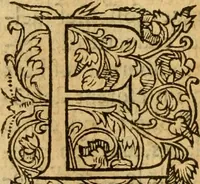 An illustration from La Legende des Flamens : cronique abregee, en laquelle est faict succinct recueil de l'origine des peuples & estatz de Flandres, Arthois, Haynault & Bourgongne, & des guerres par eulx faictes à leurs princes & à leurs voisins : auec plaisante co[m]memoration[n] de plusieurs choses faictes & auenuës en France Angleterre & Alemaigne, depuis sept ou huict cens ans : semblablement y sont traictées les descentes & genealogies des roys de Naples & de Sicille, & des princes & ducz de Milan, & quel droict ont les roys de France aus dictz royaumes & duché (1558)